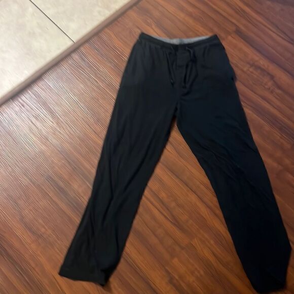 Men's Pajama Pant SUPER COMFORTABLE - Like NEW Black Sweatpants - Picture 1 of 3